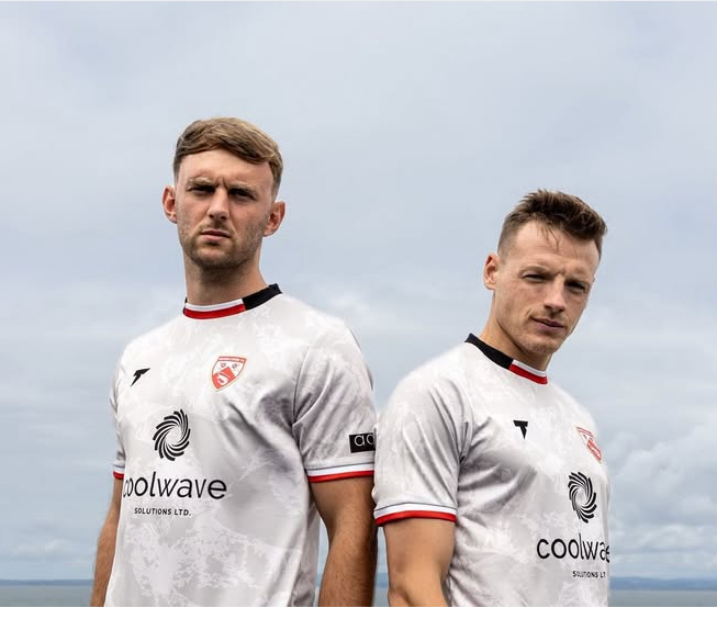 Morecambe Football Club Away Kit 25/26